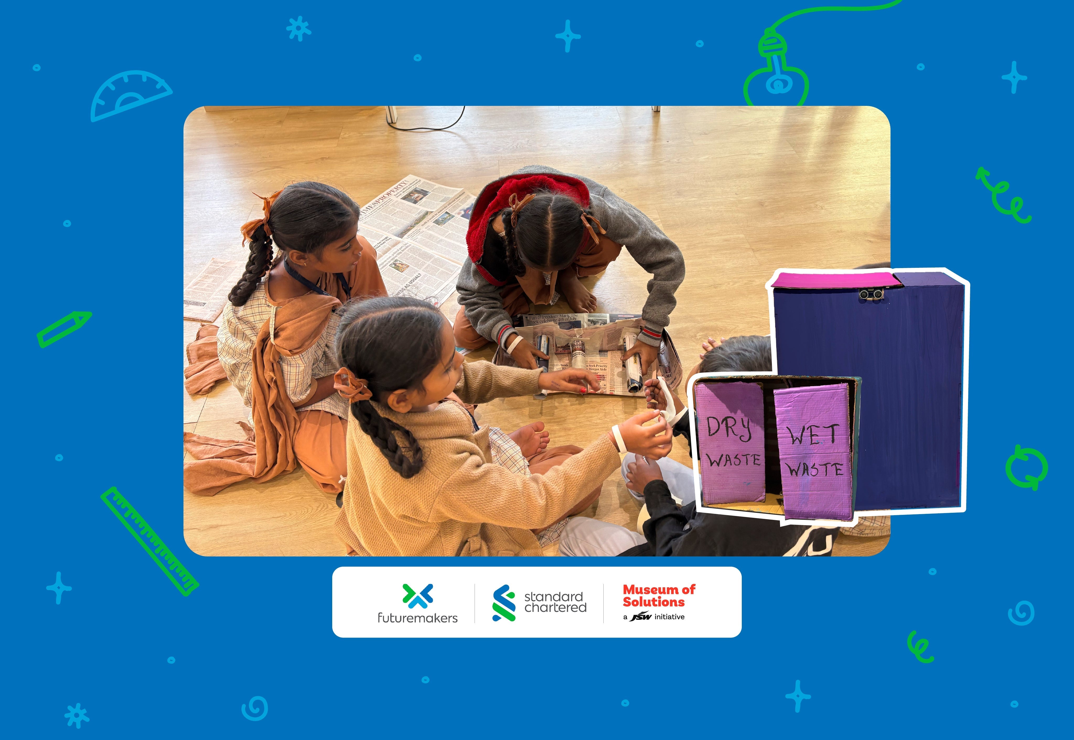 Creation of a Bin Monitor - A long lasting solution for garbage management